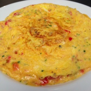 Incredibly delicious Anchovies Omelette