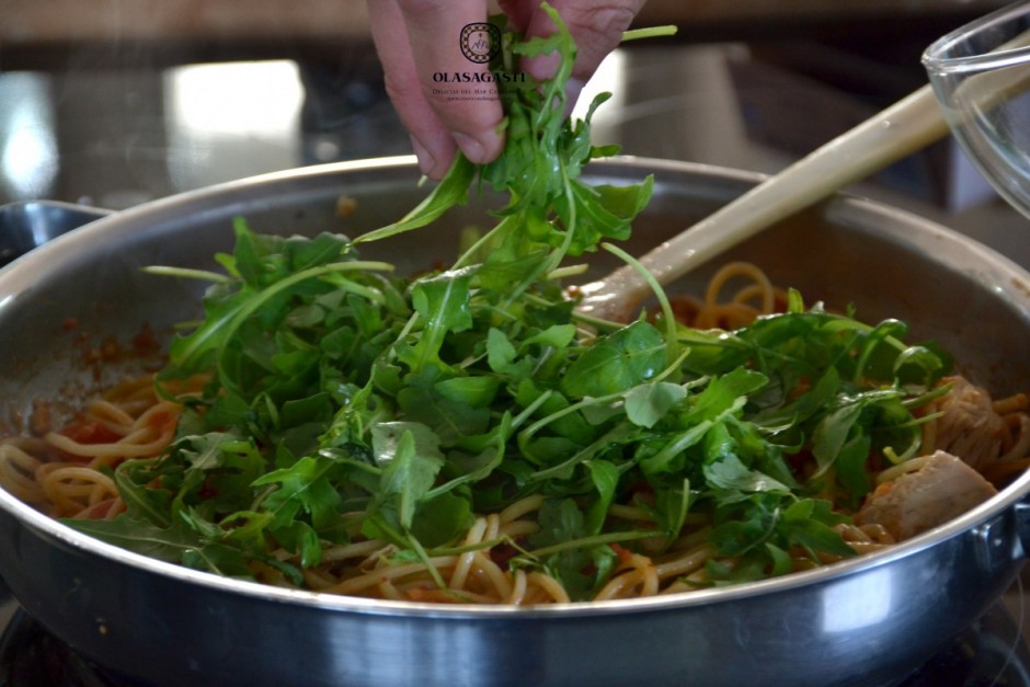 Simple tuna pasta by Jamie Oliver and Gennaro Contaldo.