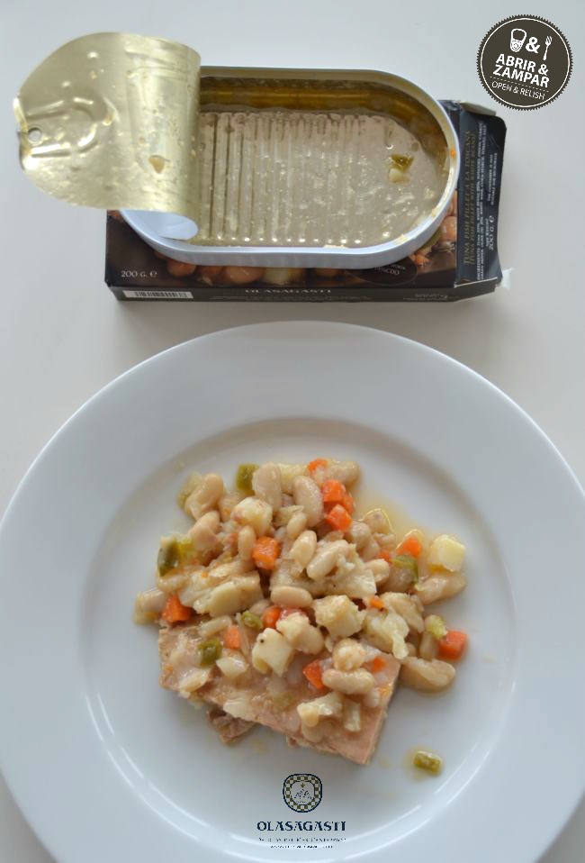 Olasagasti Tuna with beans, Tuscany family recipe.