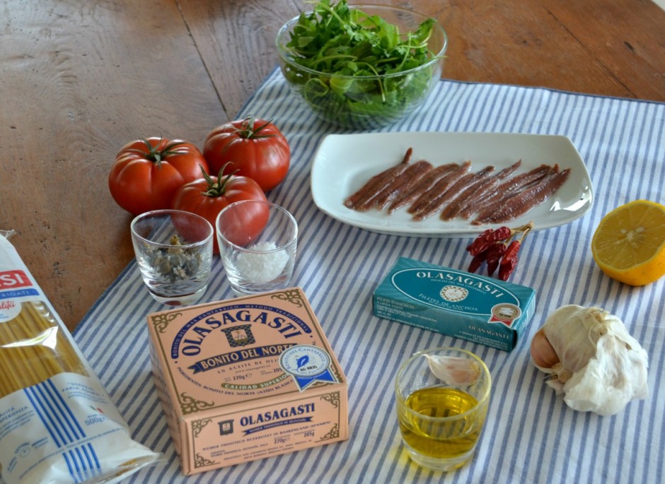 Simple tuna pasta by Jamie Oliver and Gennaro Contaldo.