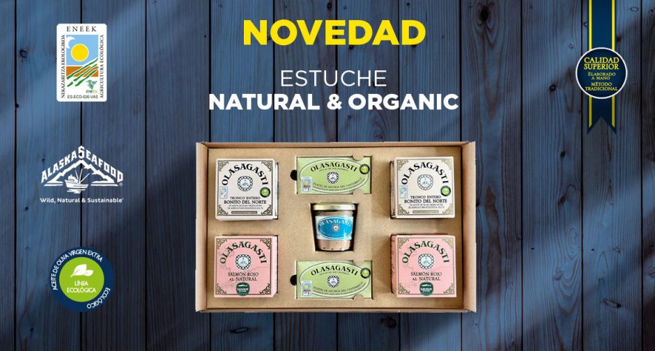 Novedad Olasagasti: estuche Natural & Organic para regalar.