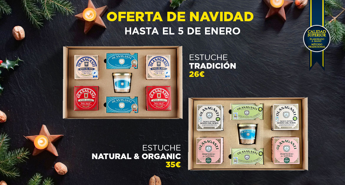 Oferta navideña: packs marineros para regalar- Blog Conservas Olasagasti