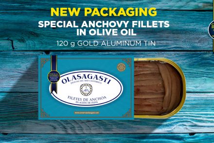 New packaging for Olasagasti special Anchovies