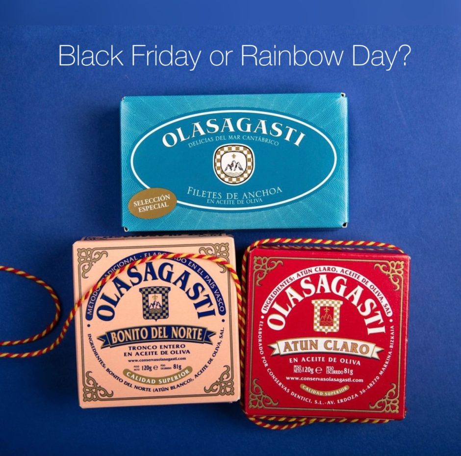 black Friday Olasagasti is a rainbow Friday